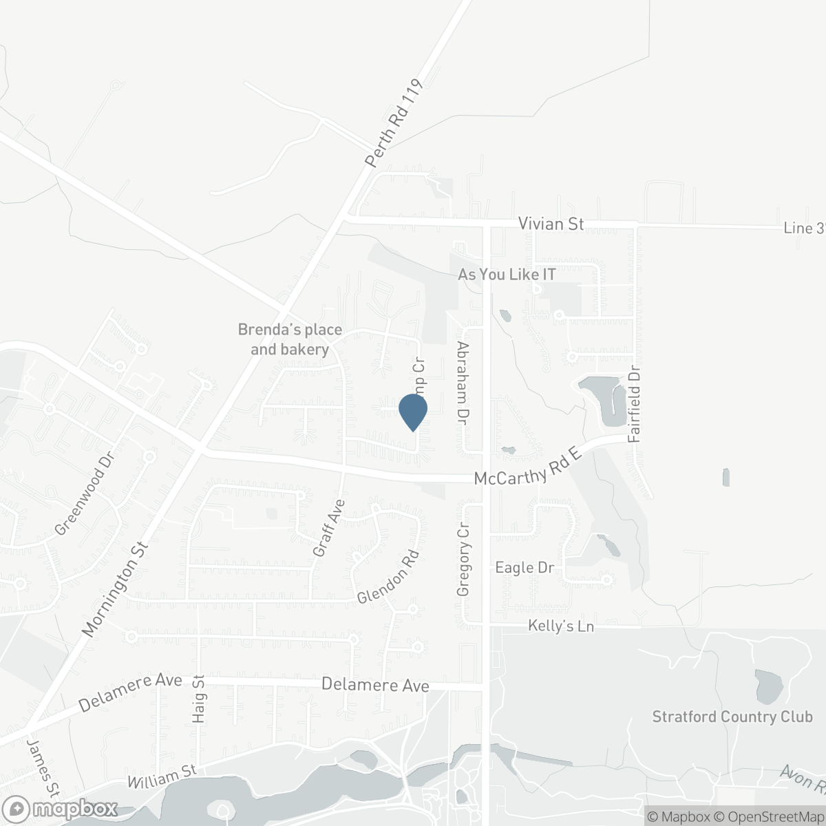 9 SIMPSON COURT, Stratford, Ontario N5A 6Y3